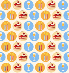 Happy Birthday Elements : Vector Illustration 