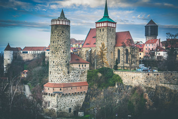 Bautzen Friedensbrücke Winter