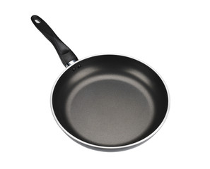 frying pan isolated on white background