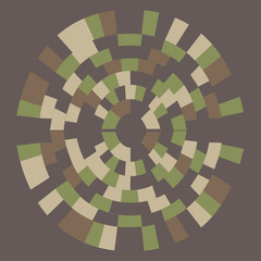 Brick circle pattern background | texture architecture design