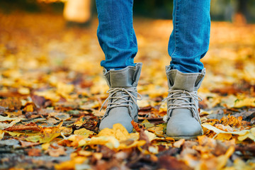 Woman shoes autumn fashion