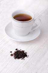 Black tea. Highest class tea every day.