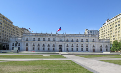 Naklejka premium Government Palace of Chile