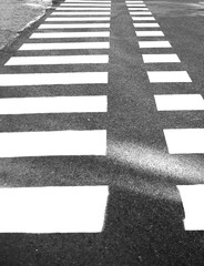 Pedestrian crossing.