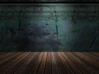 3D rendering of Wall Background