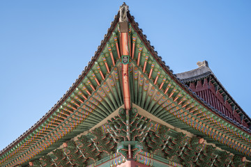 Naklejka premium 2 listopada 2016 r. W Deoksugung, Seul, Korea