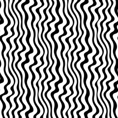 Abstract geometric black and white graphic design print weave pattern