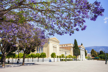 Zappeion, one of the major landmarks of Athens, Greece