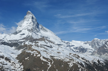 Fototapeta na wymiar Mountain Matterhorn , Zermatt, Switzerland