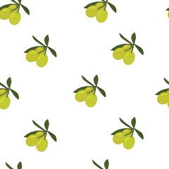 Green olive pattern