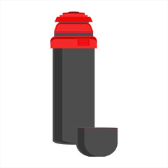 Thermos vector icon