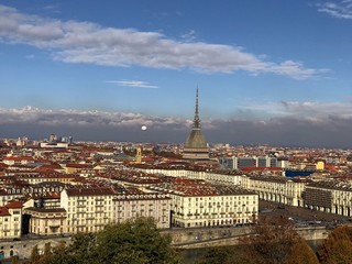 Fototapeta na wymiar panorama di Torino