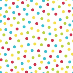 Tapeten Colorful dots seamless pattern © Magdalena Kucova
