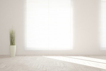 White empty room