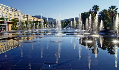 reflections in nice