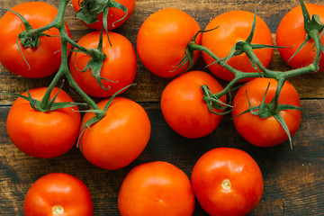 Tomatoes with branch