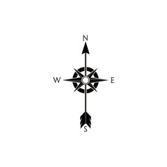 Compass logo. Arrow logotype  - 126093841