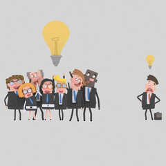 Big team idea.

Custom 3d illustration contact me!