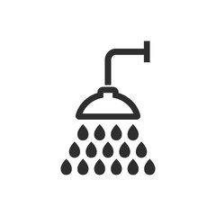 Shopping basket - vector icon.