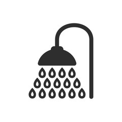 Shopping basket - vector icon.