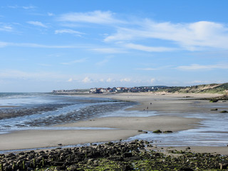 plage ambleteuse côte d'opale