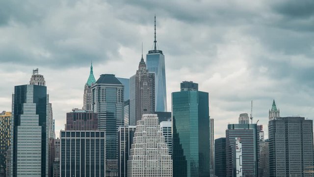 Skyline of downtown NYC