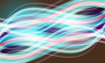 Vector abstract background and magic waves