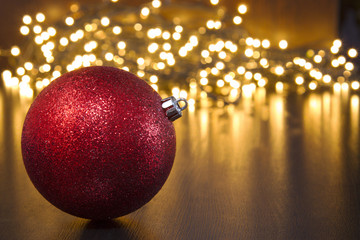 Christmas ball and Christmas decoration