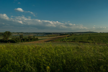 Obraz premium Pole, Lubiszewo, Pomorskie, Polska