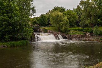 Fototapeta premium Waterfall in Nykoping, Sweden