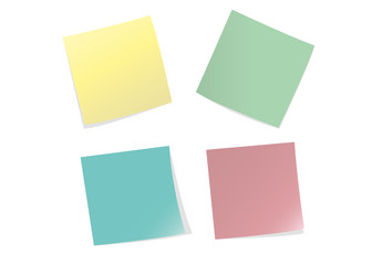 Bunte Notizzettel