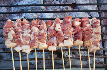 Thai styled pork babeque