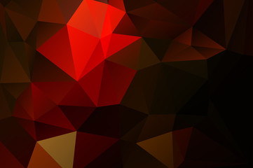 Abstract polygonal background