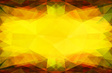 Abstract polygonal background