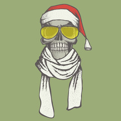 Vector skull illustration