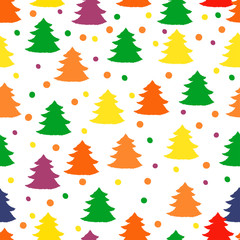 Vector decorative seamless pattern