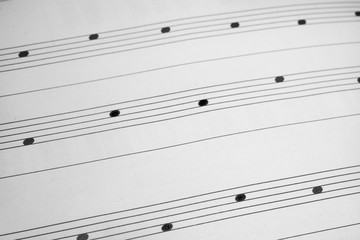 Music sheet background