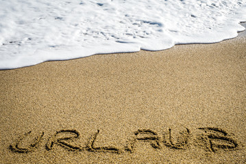 Urlaub im Sand