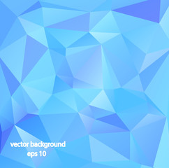 Abstract polygonal background