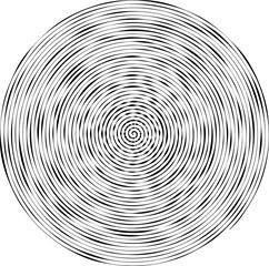 Abstract background in circle