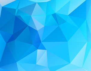 Abstract polygonal background