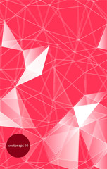 Abstract polygonal background