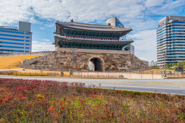 Namdaemun Gate in Seoul ,South Korea