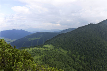 Fototapeta na wymiar Little Fatra, the beautiful Mountains in Slovakia