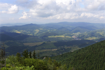 Fototapeta na wymiar Little Fatra, the beautiful Mountains in Slovakia