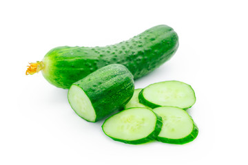 cucumber isolated