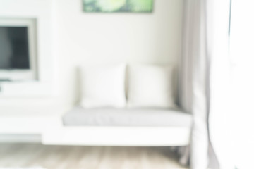 Abstract blur beautiful luxury living room interior for backgrou