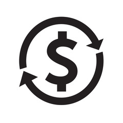 dollar icon illustration design