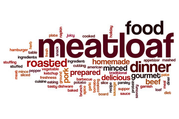 Meatloaf word cloud
