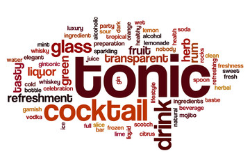 Tonic word cloud